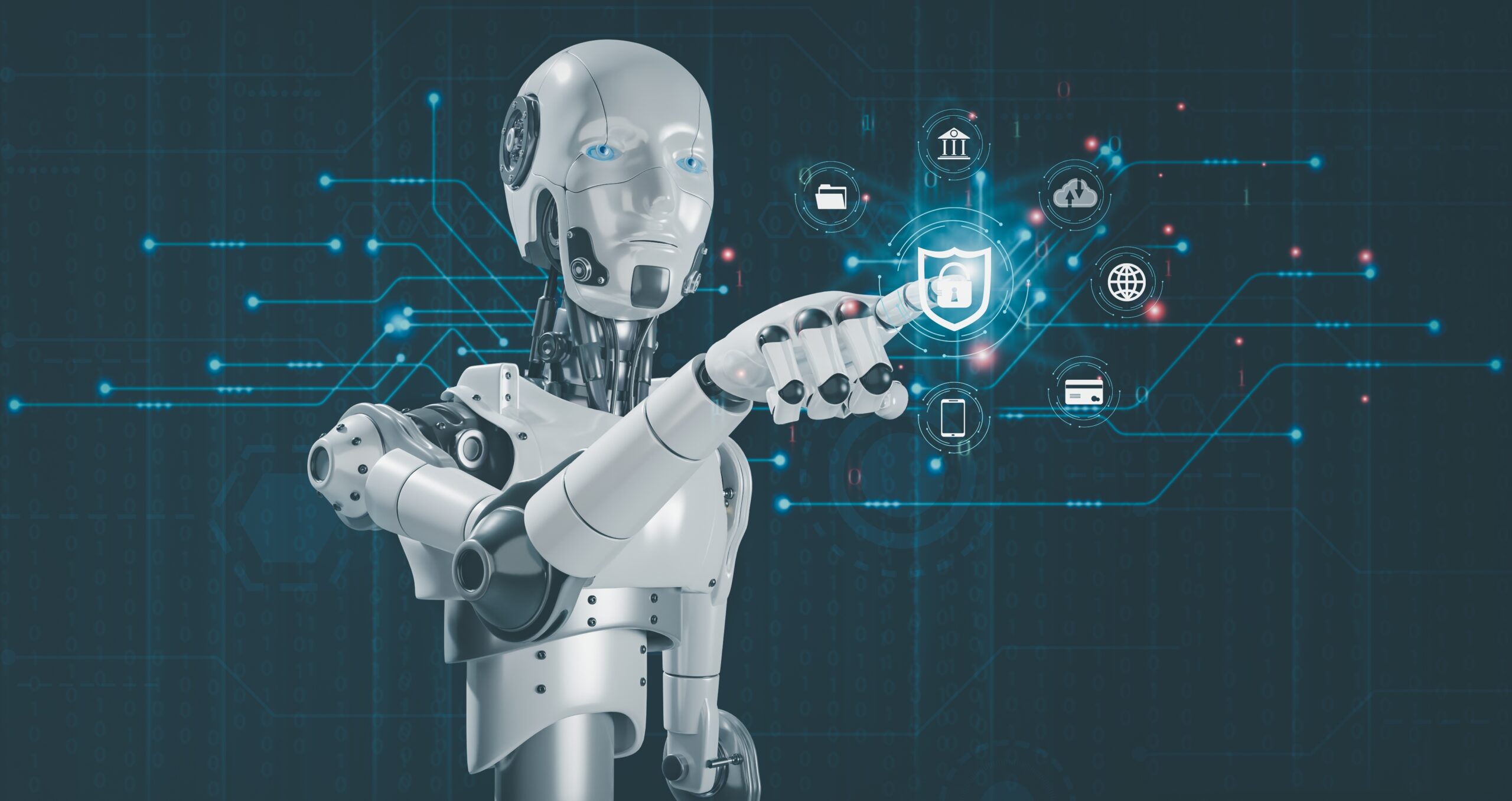 Artificial,Intelligence,Internet,Of,Things,Network,Protection,Global,Business,Robots